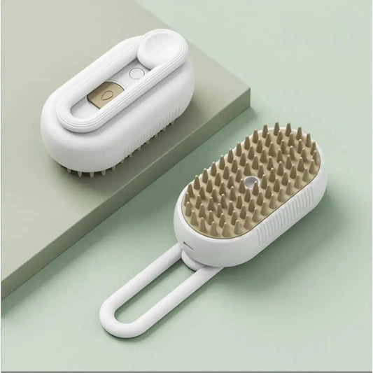 Pet Electric Spray Comb – One-Key Spray Hair Removal Brush for Cats and Dogs
