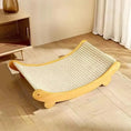 Charger l'image dans la visionneuse de la galerie, Wooden Cat Scratch Board & Bed - Detachable, Wear-Resistant Scratching Pad for Cats and Kittens
