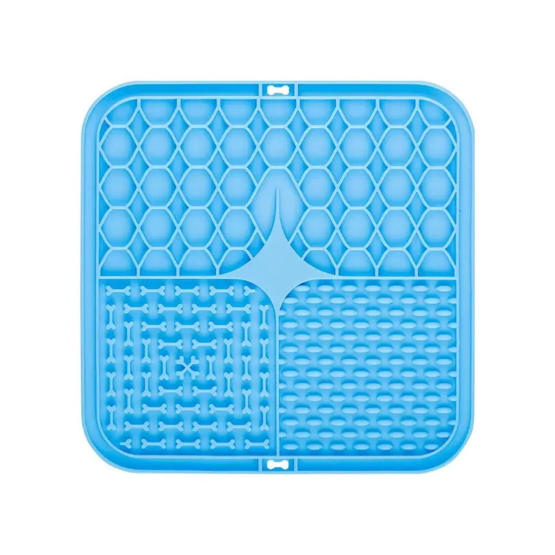 Pets Licking Pad – BPA-Free Silicone Slow Feeder, Non-Slip Meal Mat for Yogurt & Wet Food, Easy Clean