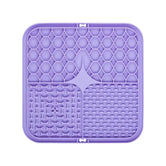 Pets Licking Pad – BPA-Free Silicone Slow Feeder, Non-Slip Meal Mat for Yogurt & Wet Food, Easy Clean