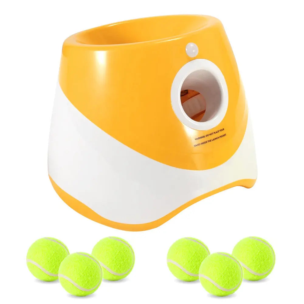 FetchMaster Pro - Self-Launching Dog Ball Machine for Dogs with USB-C Fast Charging