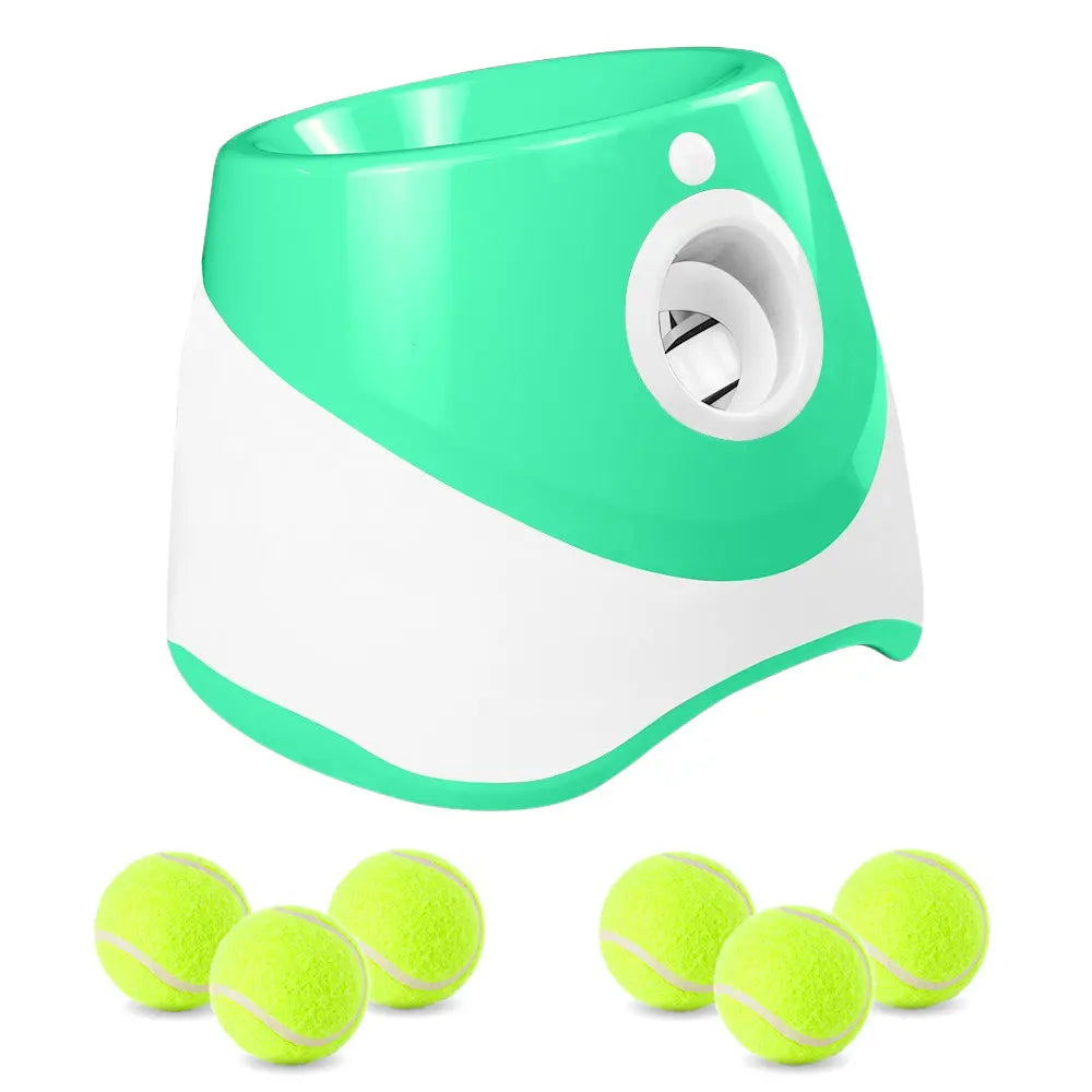 FetchMaster Pro - Self-Launching Dog Ball Machine for Dogs with USB-C Fast Charging