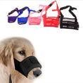 Bild in Galerie-Betrachter laden, Adjustable Dog Muzzle for Anti-Barking - Breathable Mesh Muzzle with Nylon Straps for Small and Large Dogs
