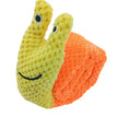 Bild in Galerie-Betrachter laden, Dog Puzzle Feeder – Interactive Plush Snail Toy with Squeaker, Slow Feeder, Mental Stimulation for Resistant Chewers

