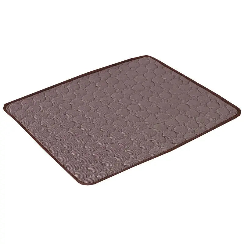 Pet Cooling Mat for Summer - Large Cold Bed for Dogs and Cats, Durable Ice Pad Sofa Blanket