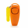 Bild in Galerie-Betrachter laden, Pet Training Clicker and Whistle Combo - 2-in-1 Dog Trainer Tool with Answer Card and Key Ring
