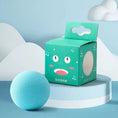 Charger l'image dans la visionneuse de la galerie, Interactive Cat Toys with Realistic Bird Chirps & Cricket Sounds – Plush Frogs & Bouncing EVA Balls
