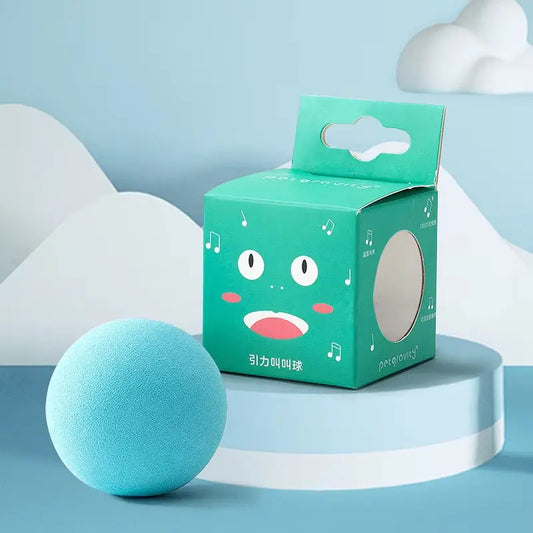 Interactive Cat Toys with Realistic Bird Chirps & Cricket Sounds – Plush Frogs & Bouncing EVA Balls