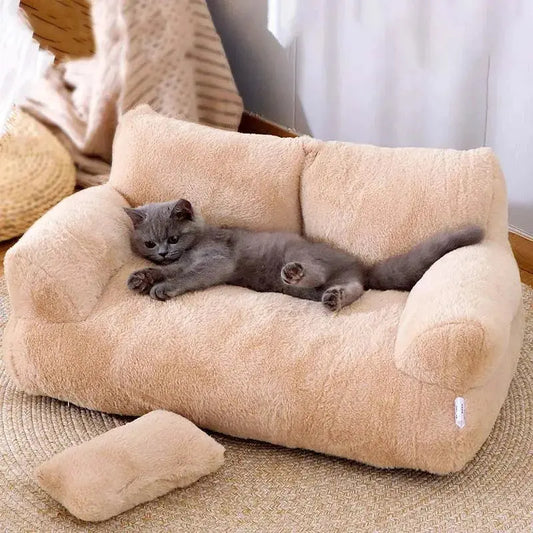 Winter Dream Luxury Pet Bed - for Cats & Small Dogs