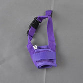 Adjustable Dog Muzzle for Anti-Barking - Breathable Mesh Muzzle with Nylon Straps for Small and Large Dogs