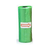Leak-Proof Dog Poop Bags with Paw Prints - Random Color Pet Waste Bags for Easy Cleanup - Eco-Friendly & Strong