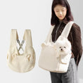 Bild in Galerie-Betrachter laden, Comfortable Pet Carrier Backpack - Large Capacity Travel Bag for Small Dogs and Cats with Secure Snap Closure
