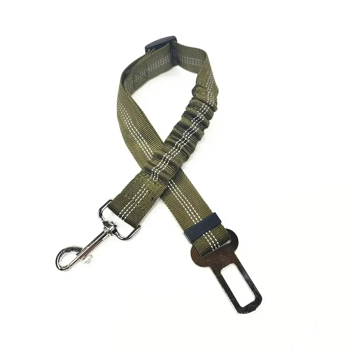 Pet Vehicle Safety Harness - Adjustable Car Seat Belt for Dogs and Cats with Secure Clip