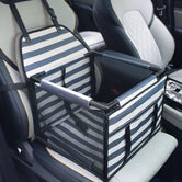 Dogs Car Seat Protector – Premium Waterproof Pet Travel Hammock with Storage Pockets for Safe Rides