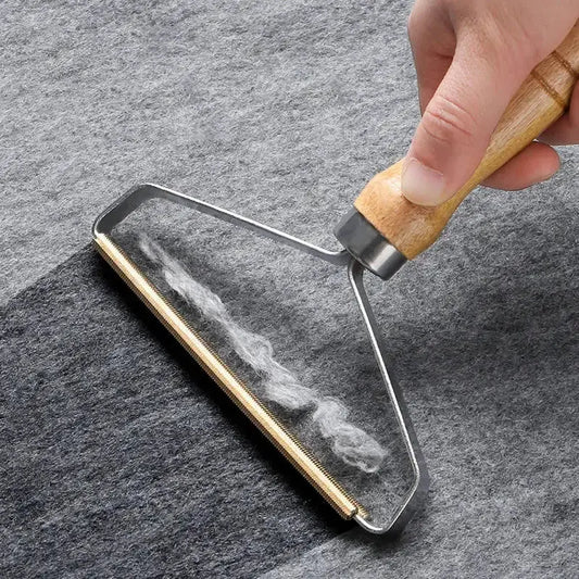 Pet Hair Remover Brush - Manual Pet Hair Remover for Clothes, Sofa, and Fabric - Efficient Fuzz Shaver Tool